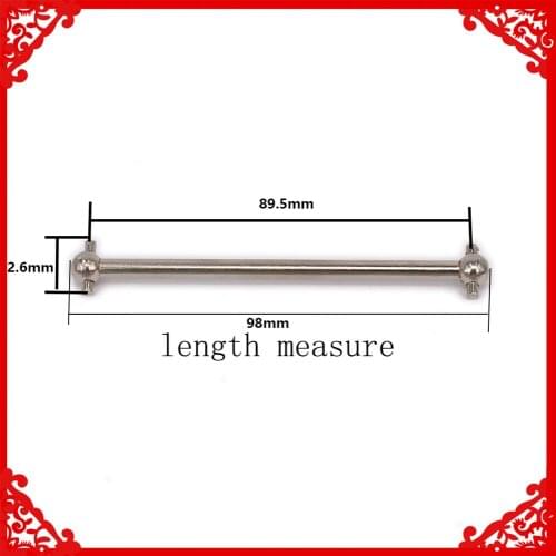 2 pcs dogbone drive shaft 8x97.2mm for rc hobby model car 1/10 Himoto big foot monster truck E10MTL E10MT E10BP