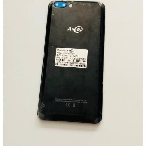 Used Battery Cover Back Shell + Camera Glass Lens For Allcall Rio MTK6580A Quad Core 1.3GHz 5.0'' 1280x720 Free Shipping