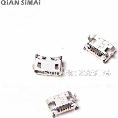 QiAN SiMAi 10pcs For lenovo S930 A788T A370 A656 A3000H New USB Charging Port Repair Parts