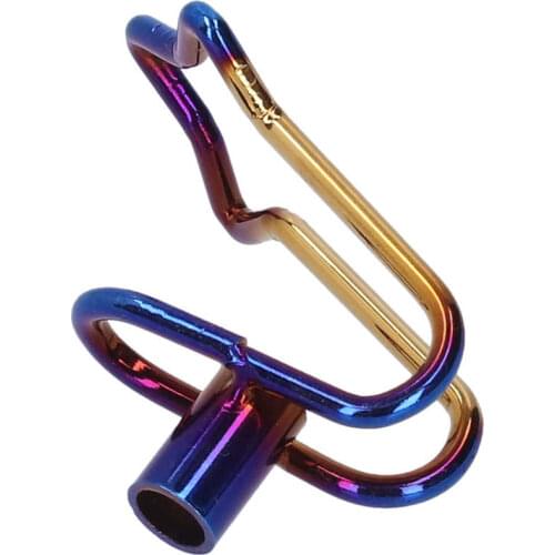 1pc Motorcycle Helmet Hook Holder Display Rack Hanger Stainless Steel Motorbike Scooter Accessory