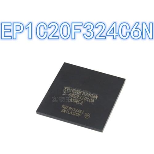 1PCS Original EP1C20F324C6N BGA-324 EP1C20F324C6 BGA324 Embedded-FPGA (Field Programmable Gate Array)