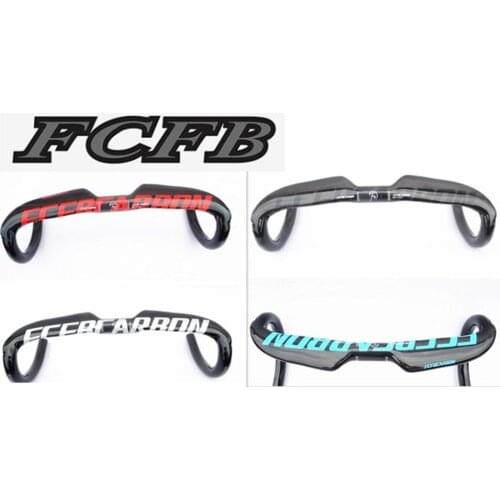 2016 FCFB FW carbon handlebar blue black red sliver 4 holes Internal handlebar Small resistancer steering-wheel bike accessories