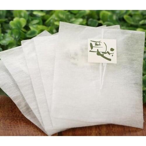 6000pcs Corn Fiber Tea Bags Pyramid Shape Heat Sealing Filter Teabags PLA Biodegraded Tea Filters 5.8*7cm