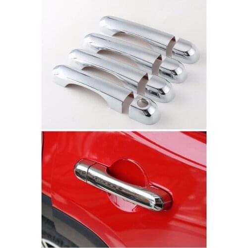ABS Chrome Door Handle Cover Trim For Jeep Renegade 2014 UP