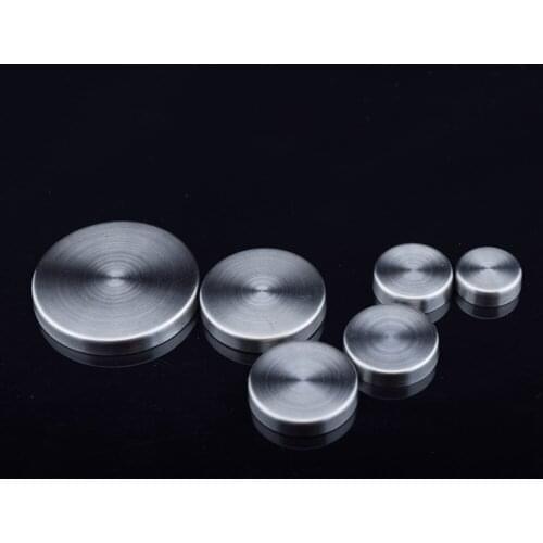 DHL Free Shipping Steel 19mm Diameter Socket Screws Decorative Screw Caps for Glass Balustrades Fittings 500Pcs/lot