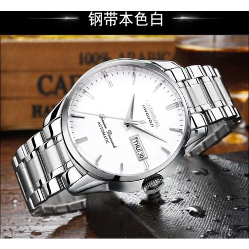 Switzerland Carnival Top Brand Luxury Men Watches Automatic Self-Wind Watch Men Sapphire reloj hombre relogio clock C8646G-7
