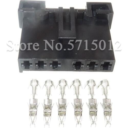 6 Hole Automotive Rear Tail Light Socket Turn Signal Light Connector Sockets For Ford