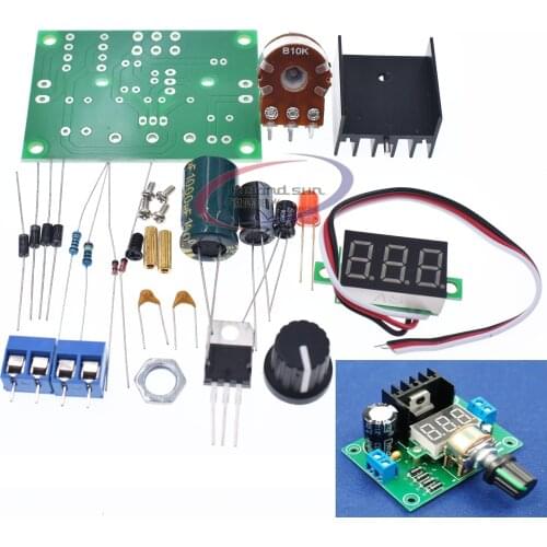 LM317 Adjustable Voltage Regulator Power Board kit Production Electronic DIY Large Secondary School Graduation Design parts