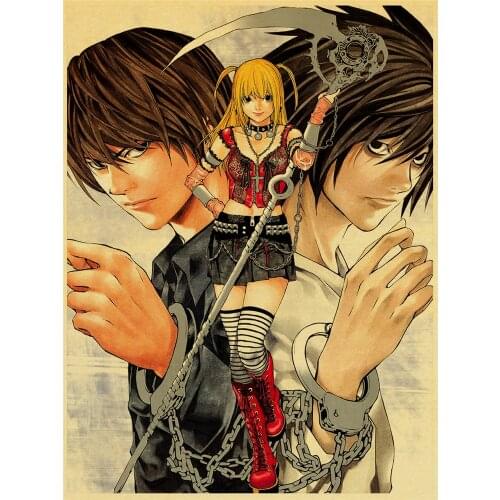 Landscape Classic Anime Series Death Note Pre-Printed 11CT Cross-Stitch DIY Embroidery Complete Kit DMC Threads Floss
