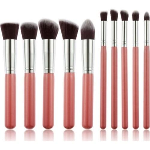 10pcs/set Makeup Brushes Set For Cosmetic Powder Blush Eyeshadow Blending Make Up Brush Professional Foundation Hot Beauty Tools