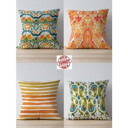 4 PIECES CUSHION COVER SET 43X43 CM PILLOVELAND