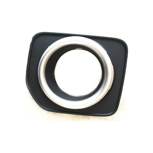 Fog Lamp lights cover Grille BEZEL for Dis cov ery 4 LR4 2014-2016 Front bumper fog light frame