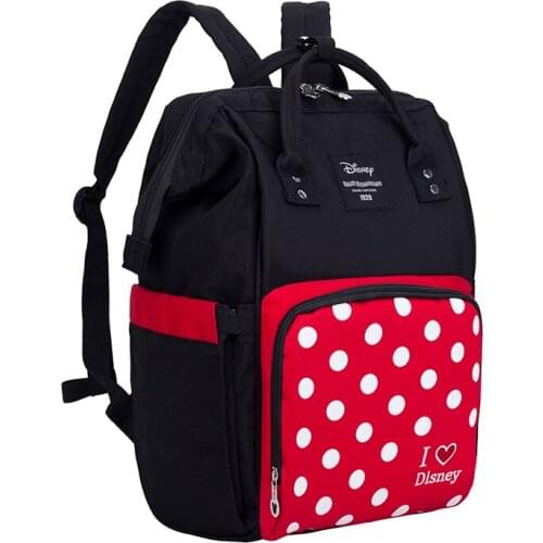 Disney Baby Diaper Bags Large Capacity Nursing Maternity Nappy Bags Women Travel Backpack Mummy Bag For Baby Care