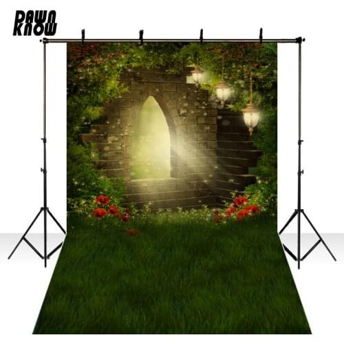 Light Tree Vinyl Photography Background New Fabric Flannel Fairy Tale Forest backdrop For Wedding Photo studio Props F1750