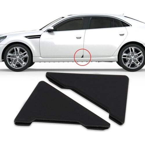2 Piece Silicone Car Door 90 Degree Angle Corner Cover Bumper Crash Scratch Protector Anti-Scratch Crash Protection Auto Car