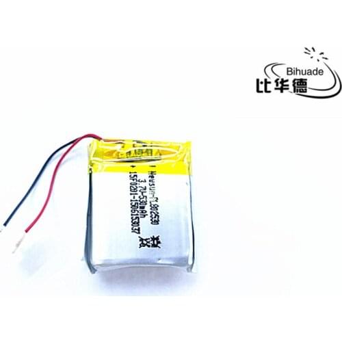 10pcs 3.7V,530mAH,802530 PLIB polymer lithium ion / Li-ion battery for GPS,mp3,mp4,mp5,dvd,bluetooth,model toy mobile bluetooth
