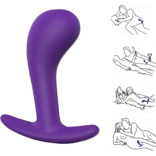 Anal Plug Butt Plug Penis Dildo Prostate Massage G Spot Stimulating Anal Beads Anal Sex Toys for Men Women