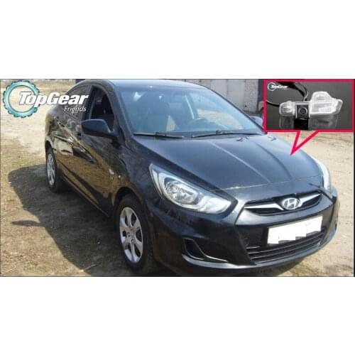 Car Camera For Hyundai Grand Avega / Solaris / Fluidic Verna Sedan High Quality Rear View Back Up Camera For Top Gear Fans | RCA