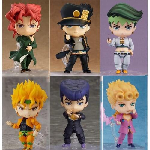 Jojo Bizarre Adventure Kujo Jotaro Dio Brando Kakyoin Noriaki Action Figure Pvc Toys Collection Anime Cartoon Model 985 1033