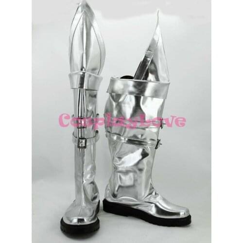 Custom Made American Game LOL Silver Talon Cosplay Boots Shoes For Christmas Halloween Festival CosplayLove
