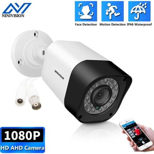 HD 1080P 720P AHD Analog Surveillance Outdoor Metal Waterproof Motion Detect Camera For CCTV Security Camera Sysytem