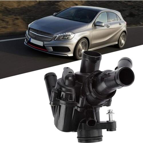 Car Engine Coolant Thermostat Housing for Mercedes Benz GLA250 GLA45 AMG 2.0L 2014-2019 2702000615