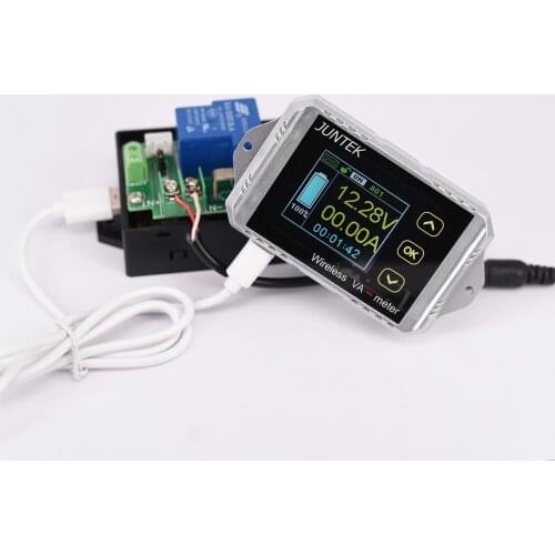 Multifunction Tester Voltage current voltmeter Time capacity meter Bi-directional Ammeter Color screen Watt Table Coulometer