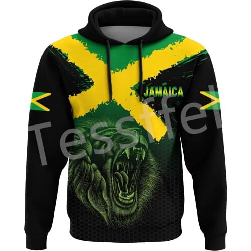 Tessffel County Flag Africa Jamaica King Emblem Lion NewFashion Tracksuit 3DPrint Men/Women Streetwear Harajuku Funny Hoodies 26