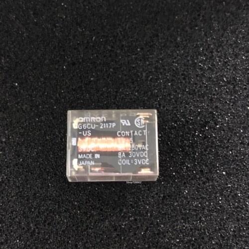 New Relais G6CU-2117P-US-3VDC 8A 6PIN 3V