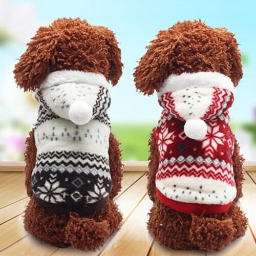 Dog Clothes Winter Warm Pet Dog Jacket Coat Puppy Chihuahua Clothing Hoodies For Small Medium Dogs Puppy Yorkshire Outfit XS-XL