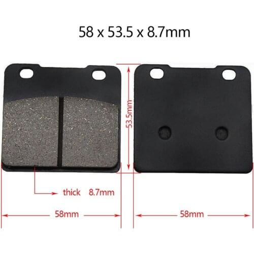 Motorcycle Front Brake Pads For SUZUKI VS750 VS 750 Intruder VS800 VS 800 GSX1100 GSX 1100 F Katana GSXR1100 GSXR 1100 GSX-R1100