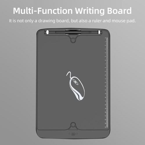 12 Inch LCD Writing Tablet Electronic Digital Drawing Board Ultra-Thin Writing Pad Split Screen One-Click Erase with Lock Button