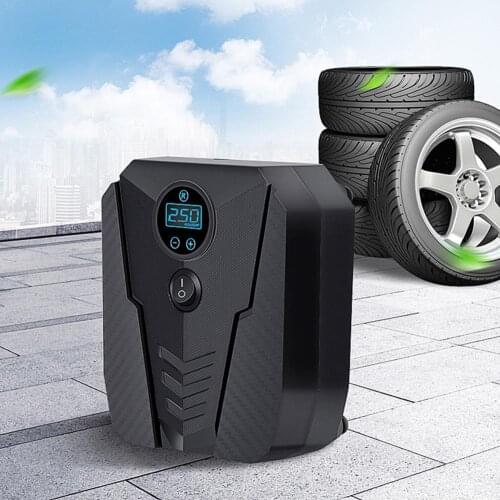 12V 150psi Digital Tire Inflator Portable Air Compressor Portable Handheld Car Tire Inflator For Car Bicycles Motorcycle Tires