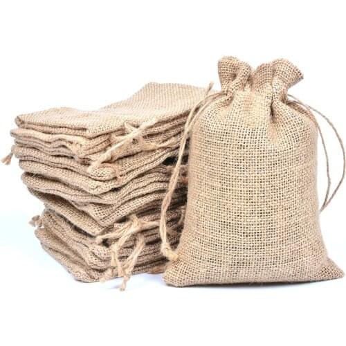 Blank bag spot rice packaging drawstring cotton drawstring pocket creative eco-friendly shopping canvas bag custom printed LOGO