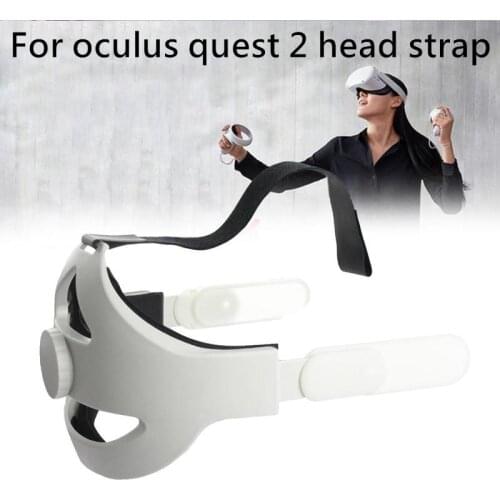 Adjustable For Oculus Quest 2 Head Strap VR elite Comfort improve Supporting Virtual Reality For quest 2 strap Halo Strap