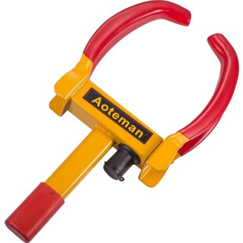 Anti Theft Steel Tyre Wheel Clamps Safety Lock for Van Motorcycle Car Trailer Caravan