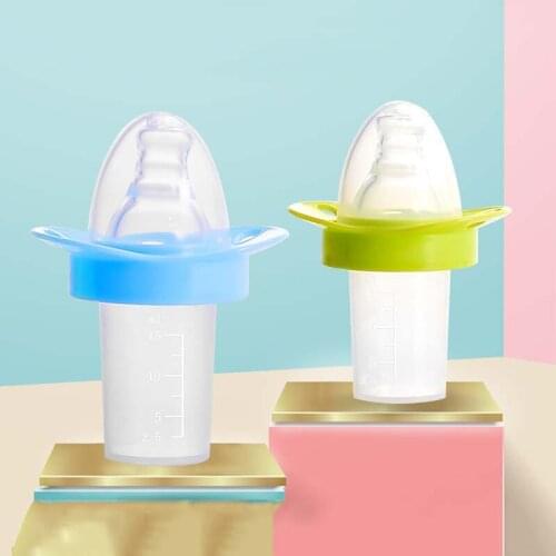 15ml Feeding Comfortable Soft Baby Medicine Feeder With Scale Kids Babies Pacifier Infant Nipple Bottle Newborn Necessary Gifts