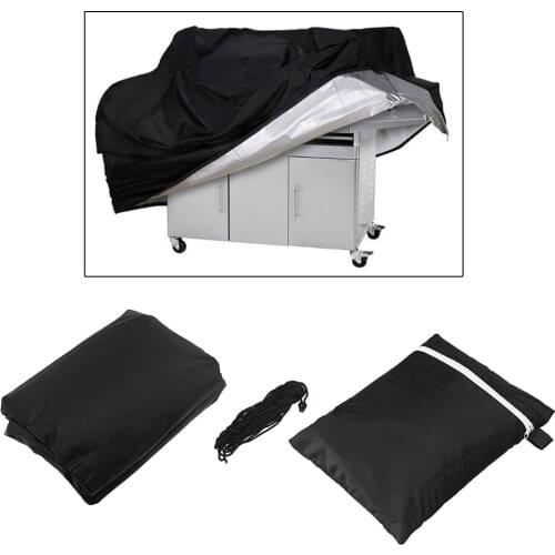 Waterproof BBQ Gas Grill Cover HeavyDuty 210D Barbecue Grill Cover Universal