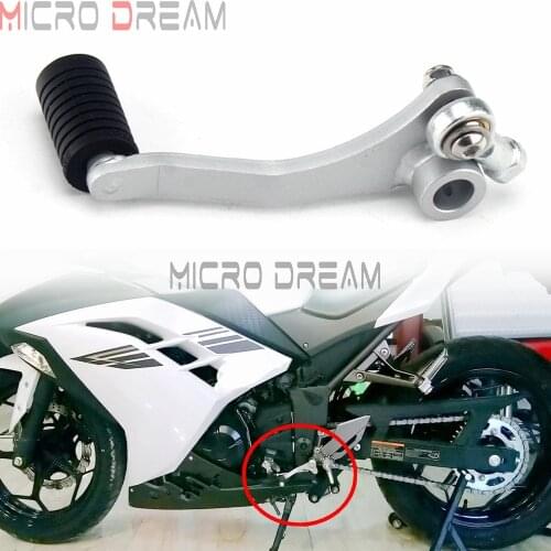 Iron Motorcycle Gear Shift Pedal Lever for KAWASAKI NINJA 250R 300 EX250R Z250 Z300 Z 250 300 2008-2013 2014 2015 2016 2017 2018