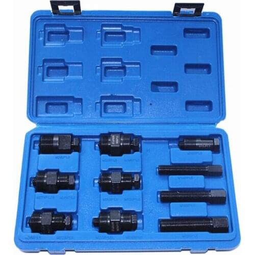 Motorcycle ATV Flywheel Puller 10-Piece Flywheel Puller Set Motorcycle Repair Tool Electromagnet Rama Sets for Motorcycle