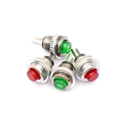 20PCS Subminiature Button Switch Micro Push Button Switch DS - 101 Red/Green