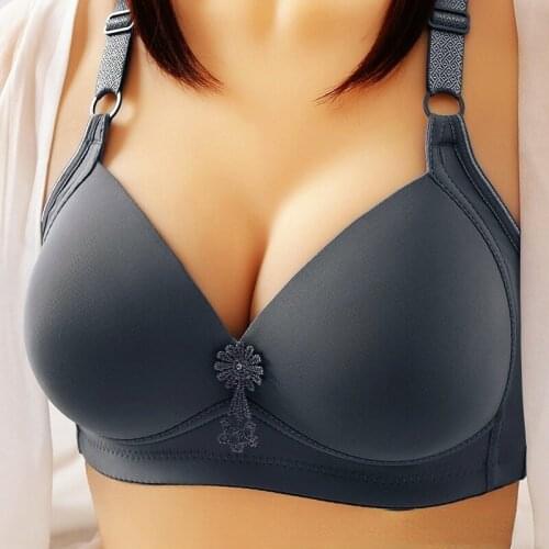 Seamless Bra For Women Gathered Bras Wire Free Lingerie Sexy Invisible Bra Push Up Bralette Women Underwear Tops