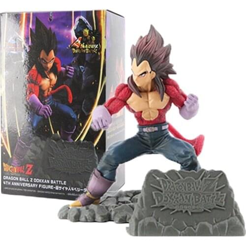 Dragon Ball Ssj4 Vegeta Action Figure Group Vertical Super Saiyan Anime Figurine Boxed Model Doll PVC Figura Toys