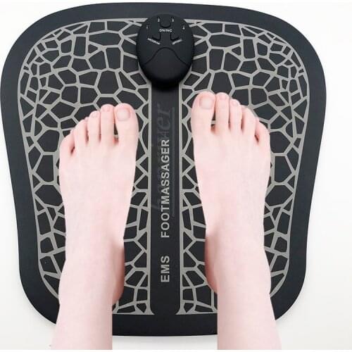 Electric EMS Foot Massager Pad Feet Muscle Stimulator Foot Massage Mat Improve Blood Circulation Relieve Ache Pain Health Care
