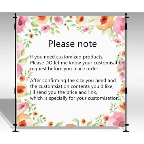 Private customized posters, exclusive payment links for customized fees