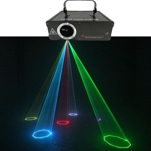 High bright line scanner Laser 500mw RGB animal flower cartoon dance Scanner Light Home Party DJ Stage Lighting KTV Show laser