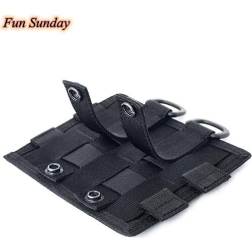 Nylon 1000D Molle Pouch Attachment EDC Tool Bag Accessories Outdoor Accessory Pack Multipurpose Utility Bag Gear