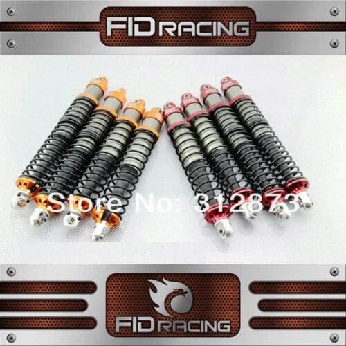 CNC alloy suspenion shock 6MM (hard-anodized) for 1/5 rc car hpi rovan km baja 5b ,ss ,5t 4PCS/SET