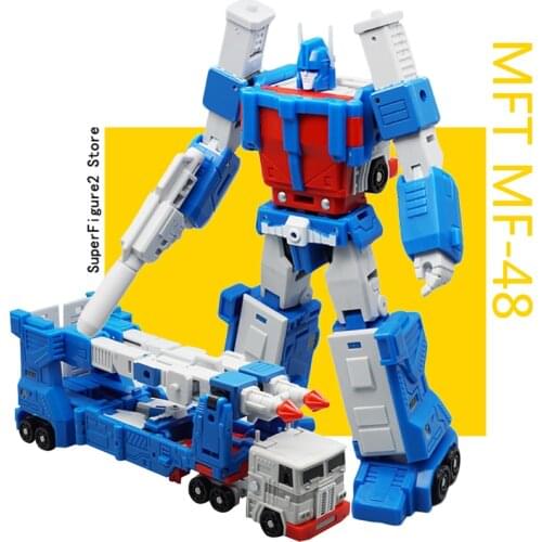 Transformation Action Figure Toy MFT MF-48 MF48 G1 Ultra Magnus Model ABS KO MP22 Deformation Car Robot Collecting Toys