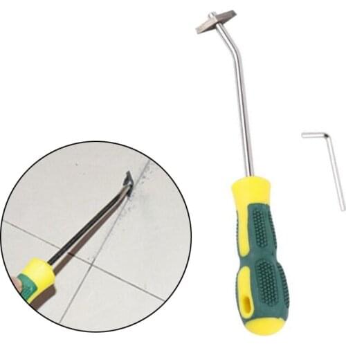 Alloy Tungsten Steel Ceramic Tile Gap Drill Bit Tile Grout Remover for Floor Wall Seam Cement Construction Cleaning Hand Tool